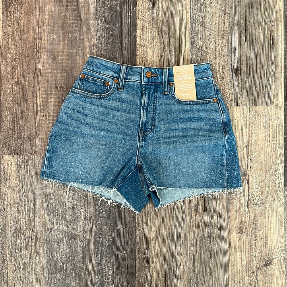 Madewell Curvy Perfect Jean Short
